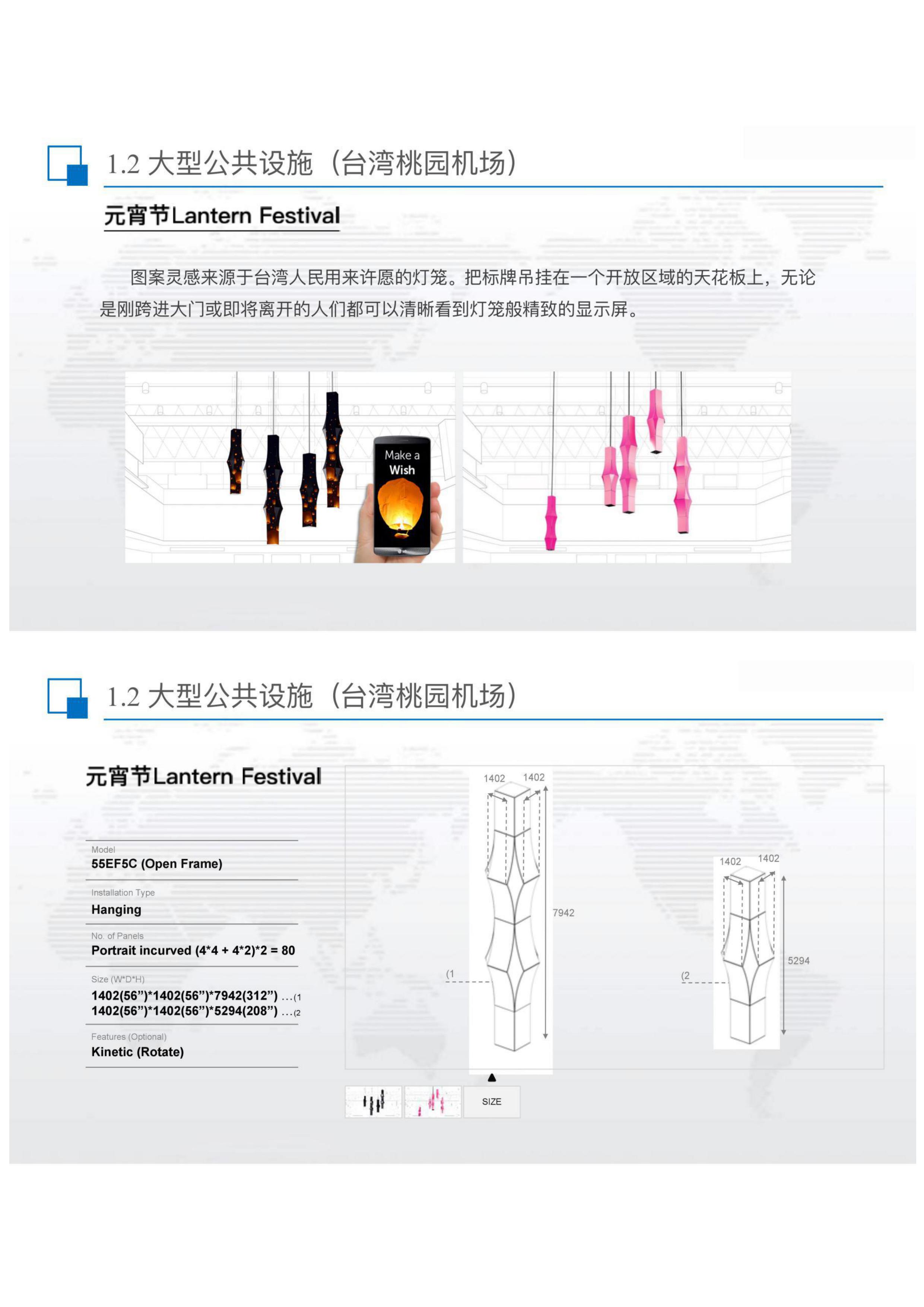 OLED雙麵顯示屏
